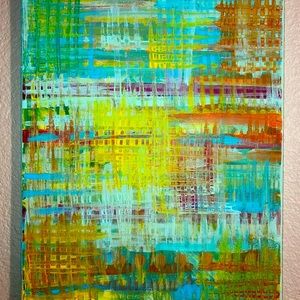 “Heartbeat” original artwork acrylic
